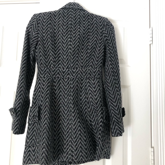BCBGeneration Black and Gray Coat | XXS - Picture 3 of 12